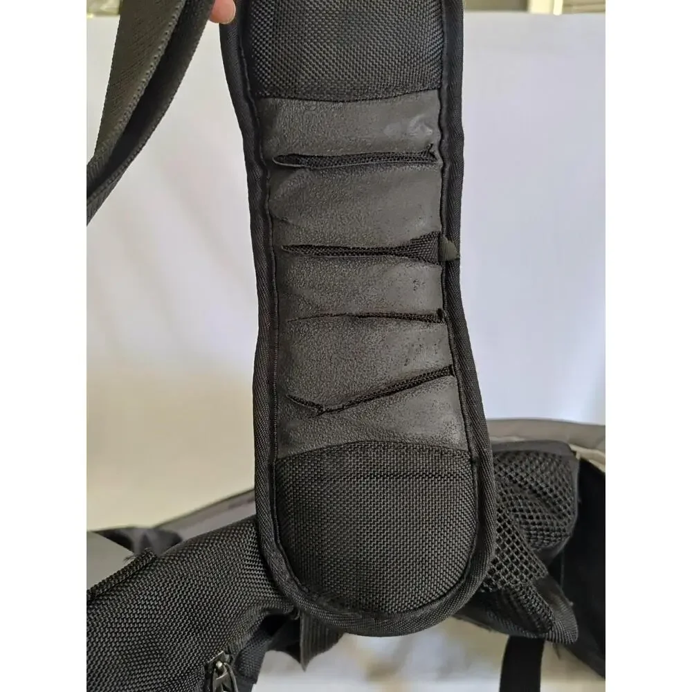 Nike Messenger Black Bag Laptop Bag Briefcase Vintage Travel TG0159-001 Balistic